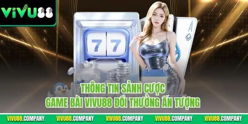 Thông tin sảnh cược game bài Vivu88 đổi thưởng ấn tượng 
